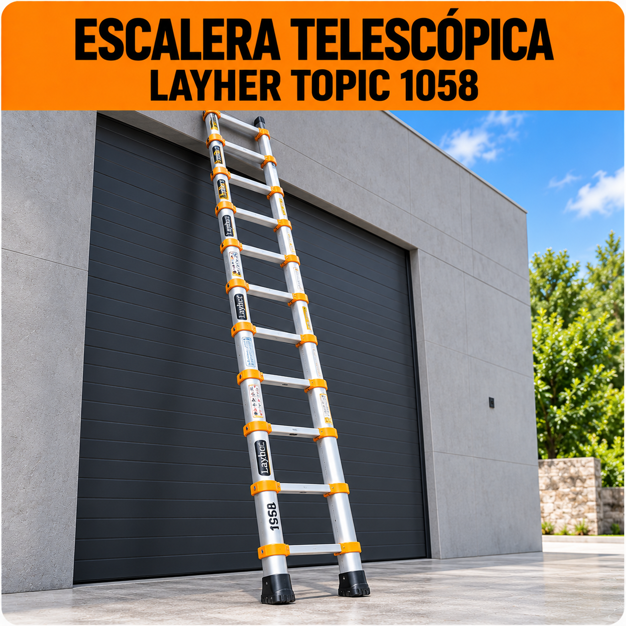 Escalera telescópica