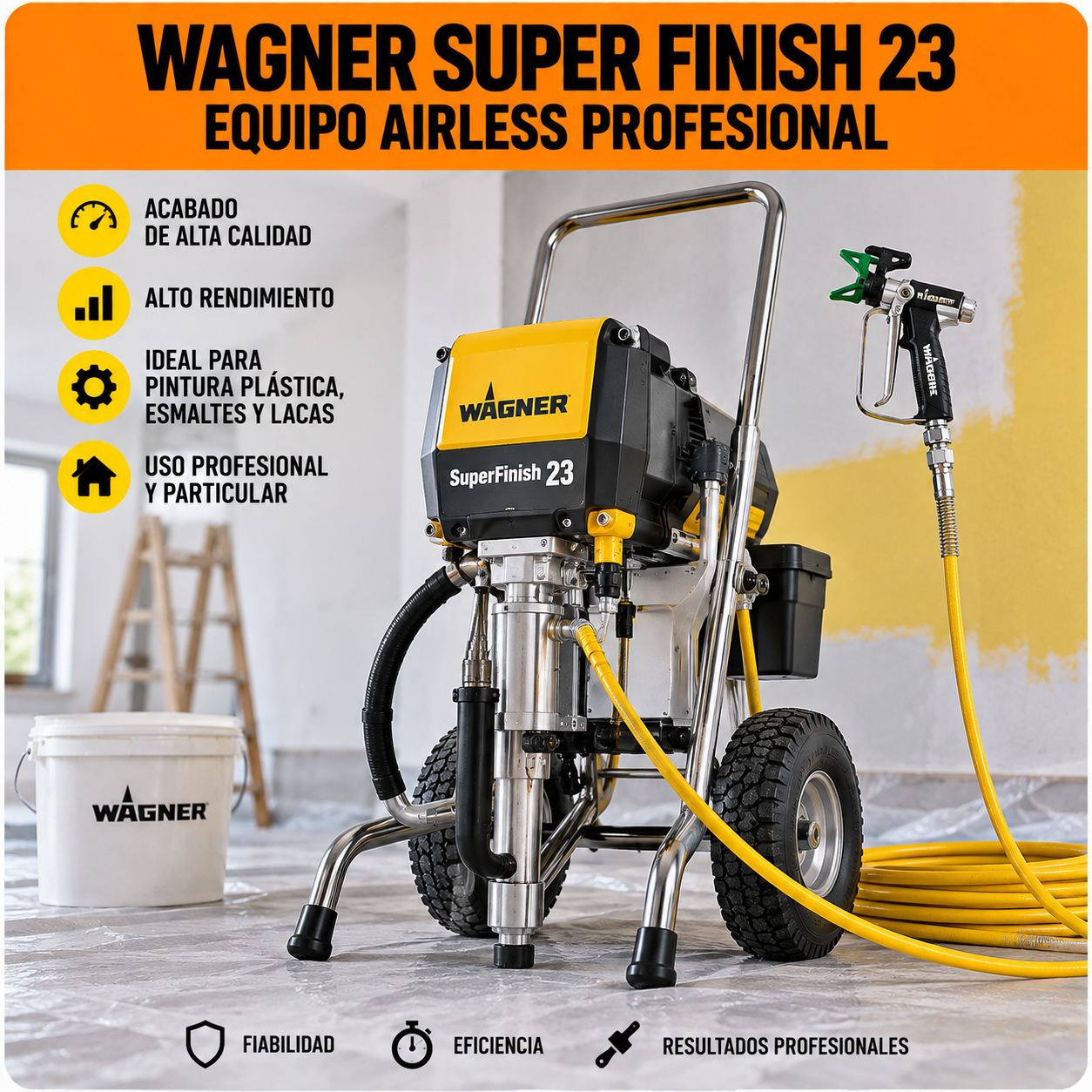 Equipo airless de pintura